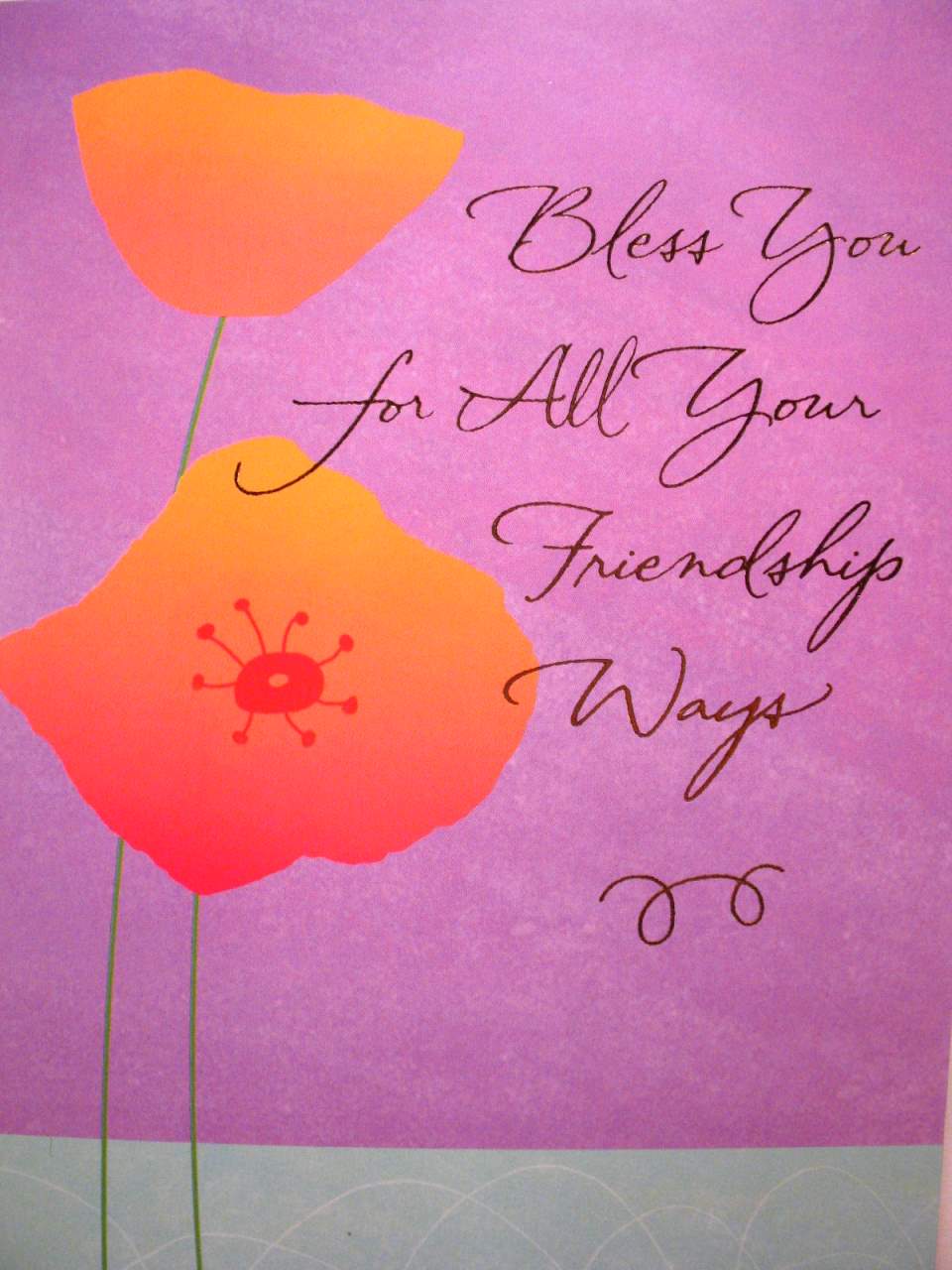 You/'re Such A Good Friend Friendship Braille Added Greeting Card FR007